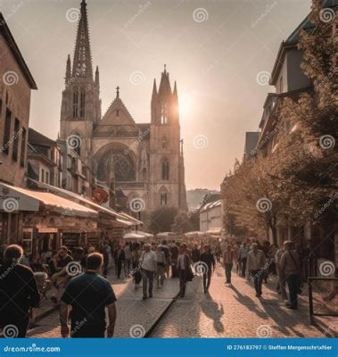 Dom St. Stephan: Frankfurt's Majestic Gothic Cathedral Dominating the City Skyline!